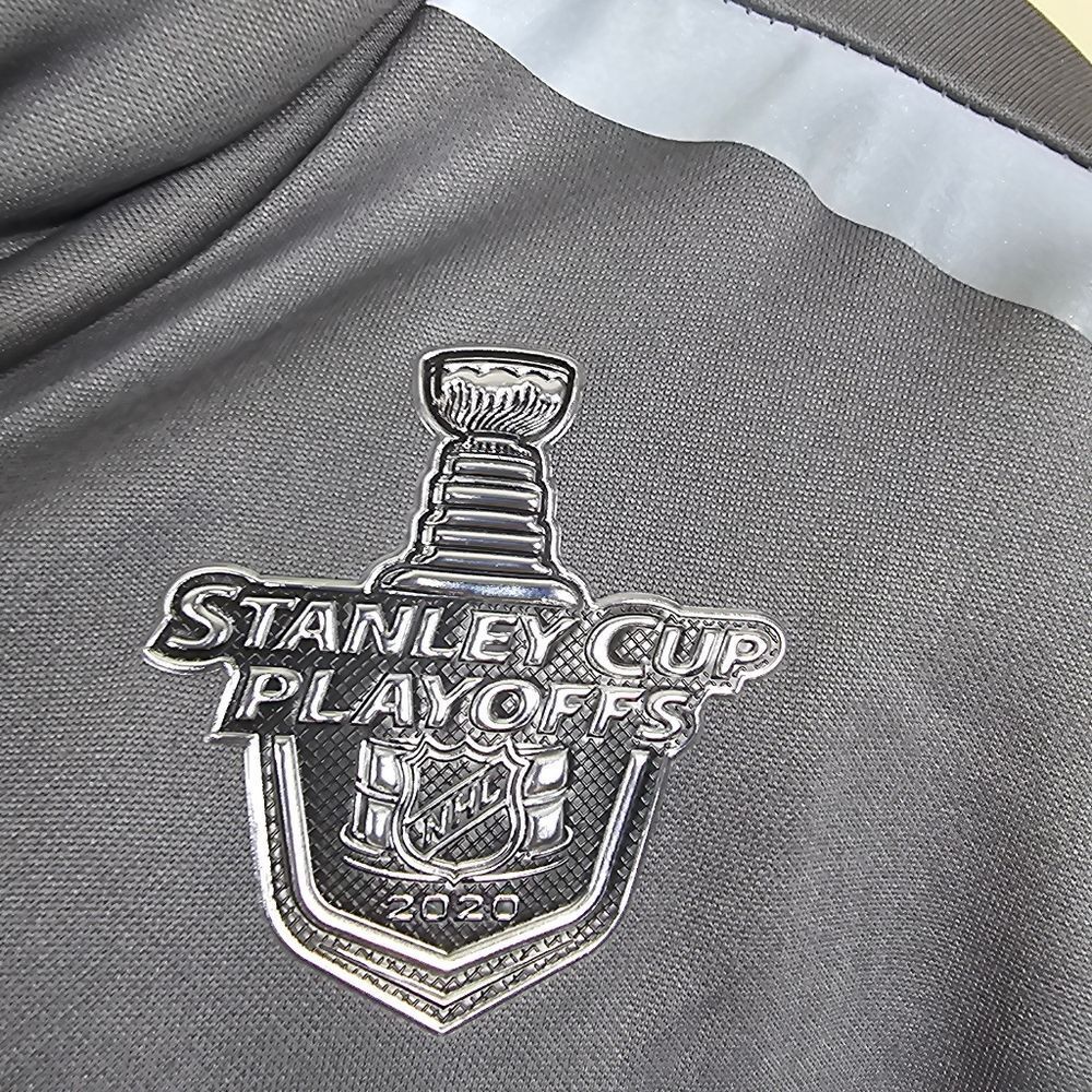 NHL fanatics authentic pro hoodie Stanley cup playoffs Columbus Blue 2020 size L - Picture 5 of 8